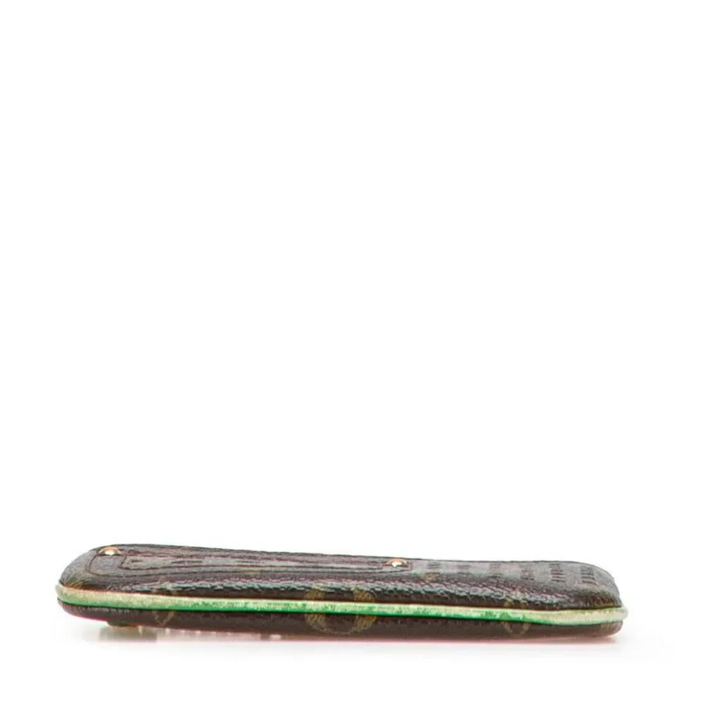 Louis Vuitton Monogram Perfo Pochette Clé Coin Case
